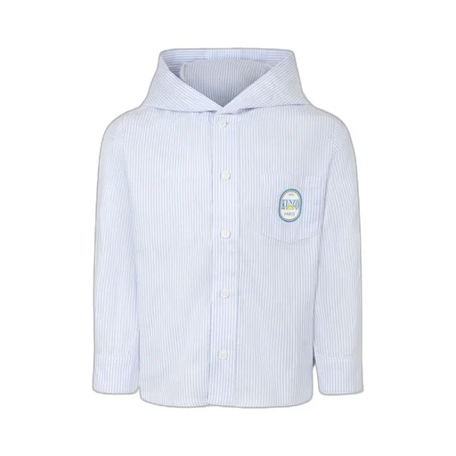 Blue Sweatshirt For Boy With Logo