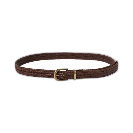 Brunello Cucinelli Stretch Braided Leather Belt