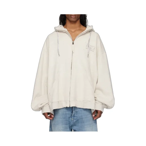 Stamp Logo Zip Hoodie