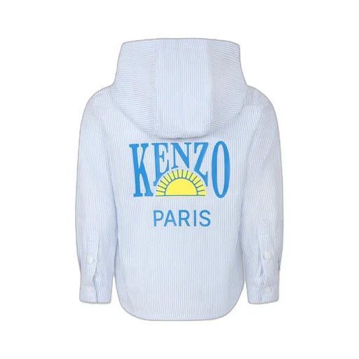 Blue Sweatshirt For Boy With Logo