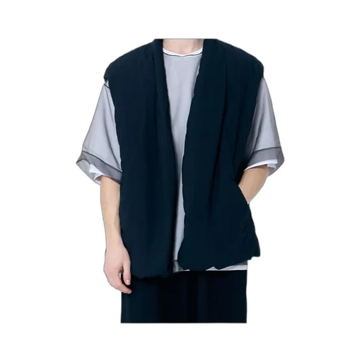 Dries Van Noten V-Neck Overdyed Gilet