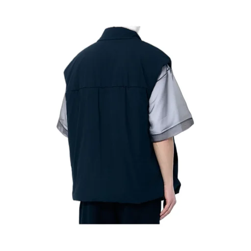 Dries Van Noten V-Neck Overdyed Gilet