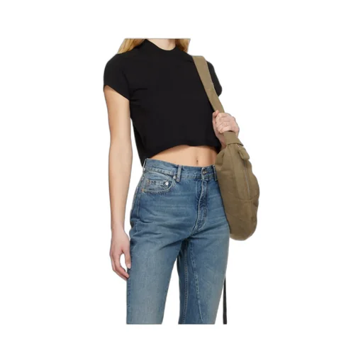 Rick Owens Drkshdw Cropped Small Level Crewneck T-Shirt