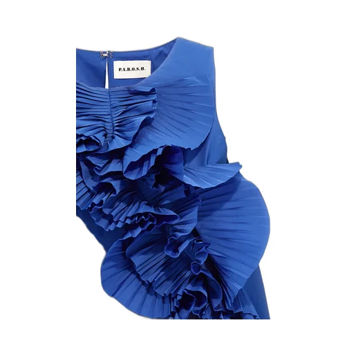 P.A.R.O.S.H. Elegant Pimpy Ruffle Top