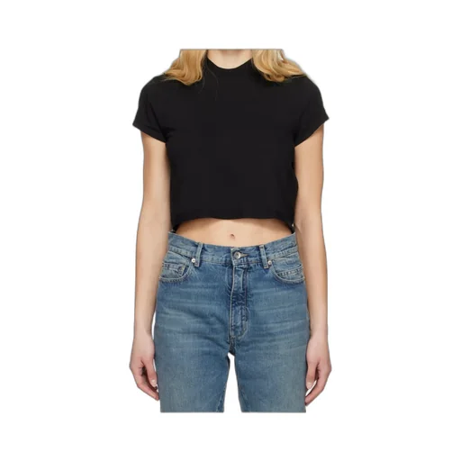 Rick Owens Drkshdw Cropped Small Level Crewneck T-Shirt