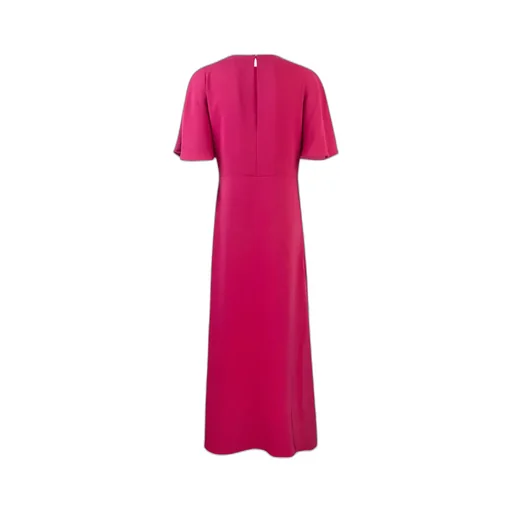 Flared-Sleeves Maxi Dress