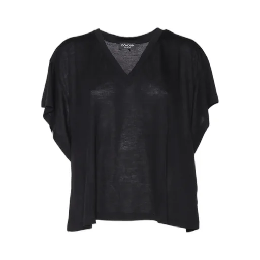 Dondup V-Neck Wide Short Sleeved T-Shirt