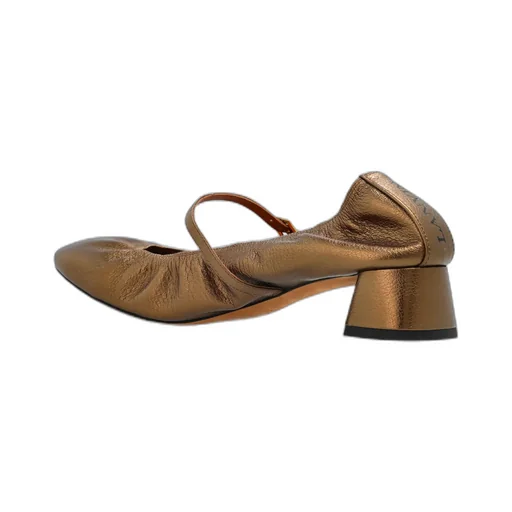 Lanvin Metallic Mary Jane Pumps