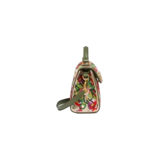 Valentino Garavani Mini Vsling Embroidered Handbag With Jewel Logo