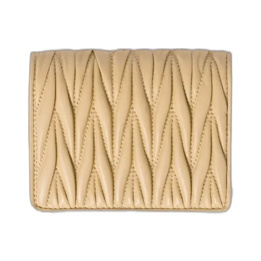 Small Matelassé Nappa Leather Wallet
