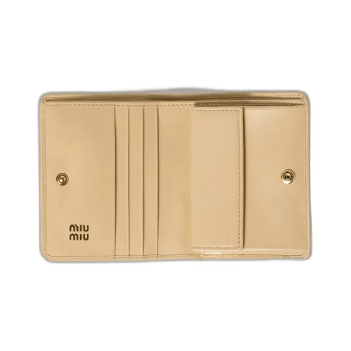 Small Matelassé Nappa Leather Wallet