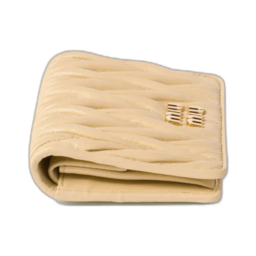 Small Matelassé Nappa Leather Wallet