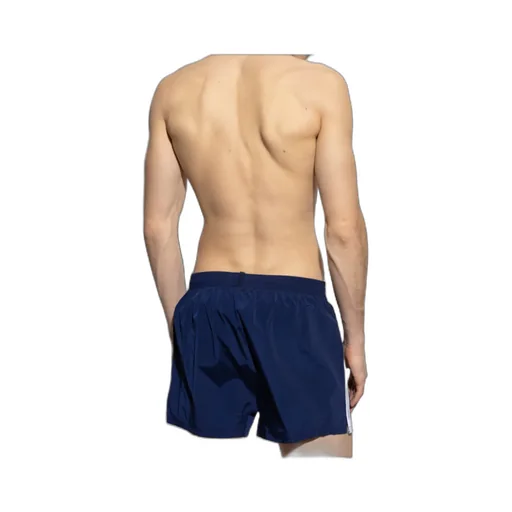 Dsquared2 Logo-Embroidered Drawstring Swim Shorts