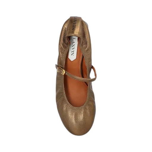 Lanvin Metallic Mary Jane Pumps