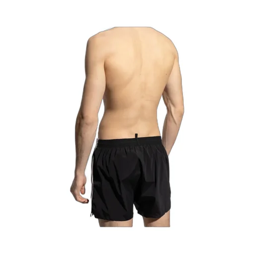 Dsquared2 Logo-Embroidered Drawstring Swim Shorts