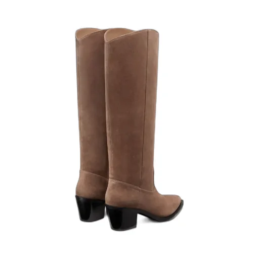 Thick Heeled Short Boots