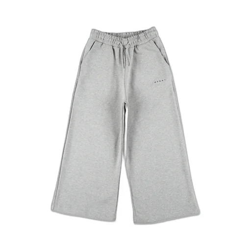 Marni Kids Wide-Leg Fleece Pants