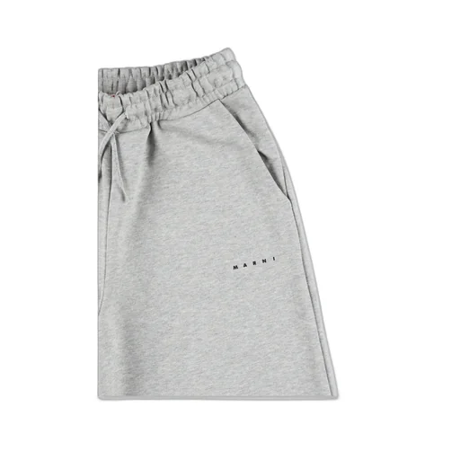 Marni Kids Wide-Leg Fleece Pants