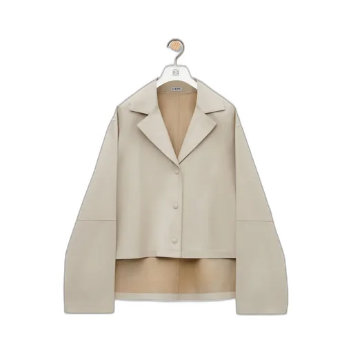 Pyjama Blouse In Nappa Lambskin