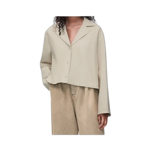 Pyjama Blouse In Nappa Lambskin