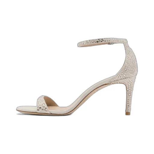Round-Headed High-Heeled Sandals