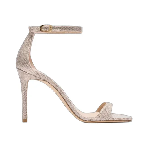 Round-Headed High-Heeled Sandals