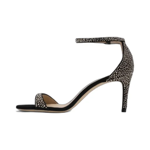 Round-Headed High-Heeled Sandals