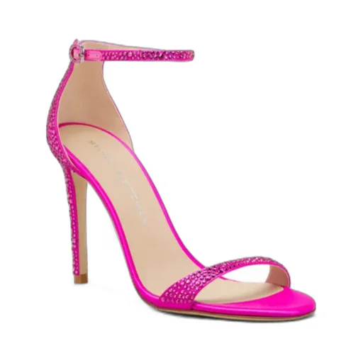Round-Headed High-Heeled Sandals