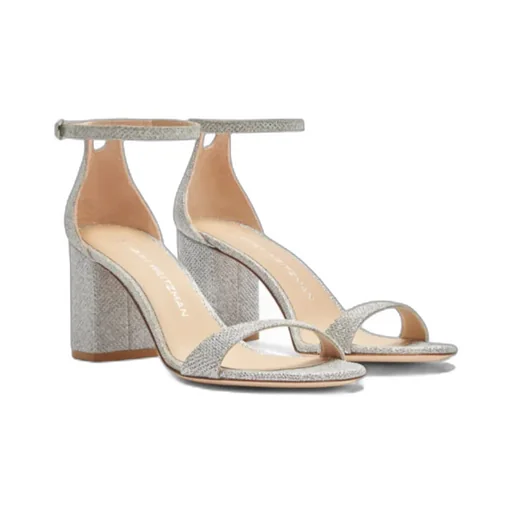 Round-Headed High-Heeled Sandals