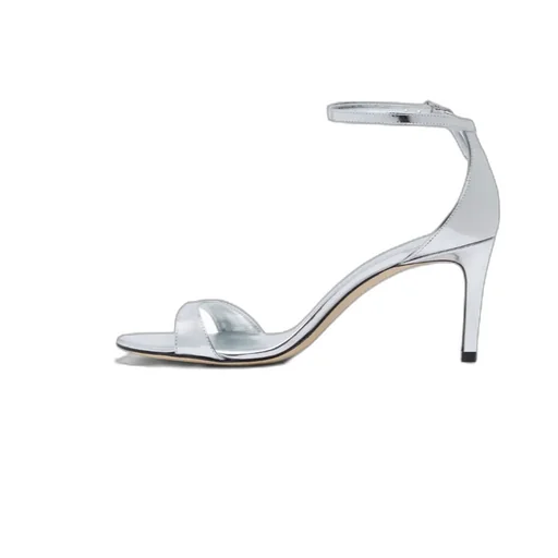 Round-Headed High-Heeled Sandals
