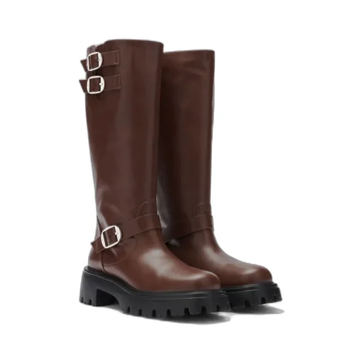 Thick-Heeled Boots