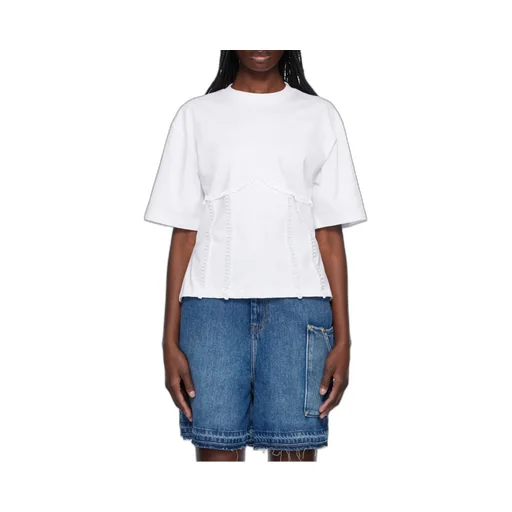 Ganni Sculpted Open-Back Top