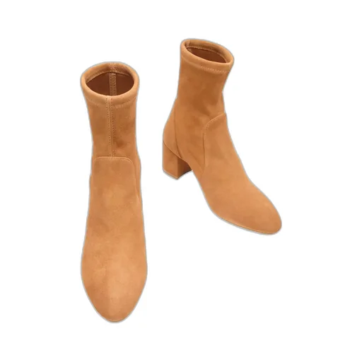 Stuart Weitzman Yuliana Block Heeled Sock Boots