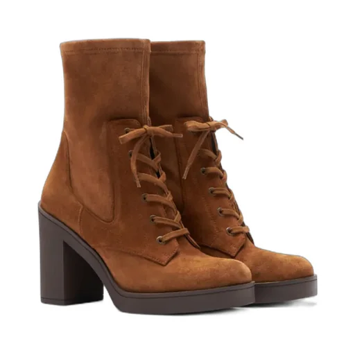 Thick Heeled Short Boots