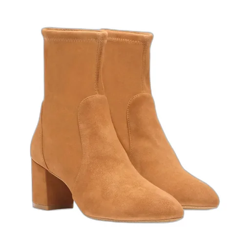 Stuart Weitzman Yuliana Block Heeled Sock Boots