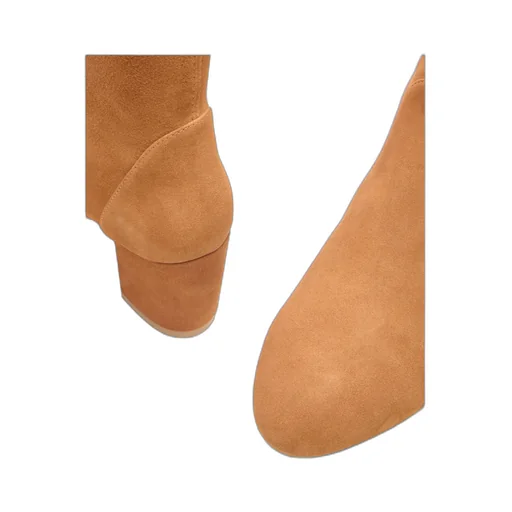 Stuart Weitzman Yuliana Block Heeled Sock Boots