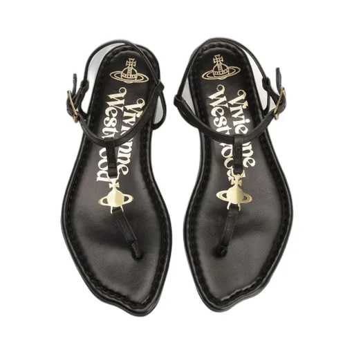 Vivienne Westwood Orb Plaque Thong Sandals