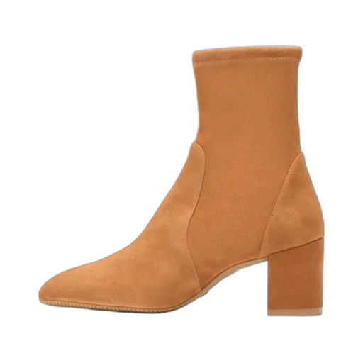 Stuart Weitzman Yuliana Block Heeled Sock Boots