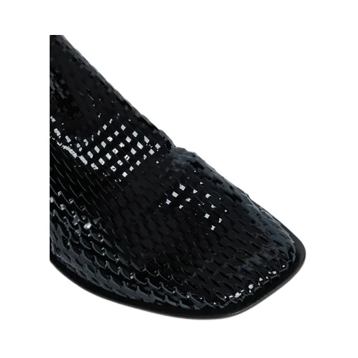Heeled Mules In Perforated Leather Kenzo-Shomi