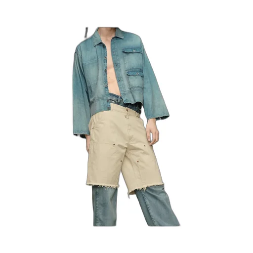 Denim Caban Jacket