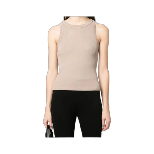 Sleeveless Ribbed Top