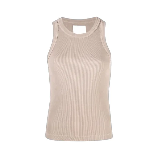 Sleeveless Ribbed Top
