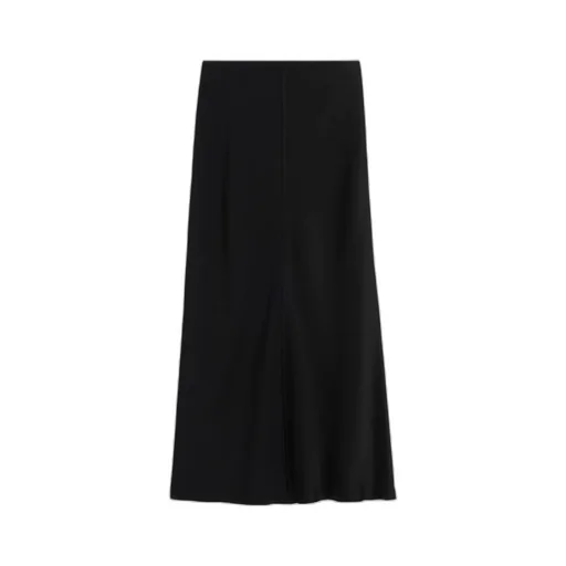 Ami Paris Straight Midi Skirt