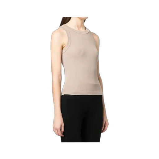 Sleeveless Ribbed Top