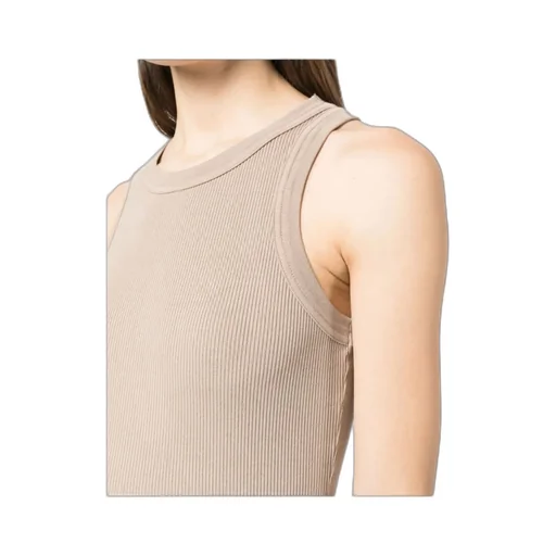 Sleeveless Ribbed Top