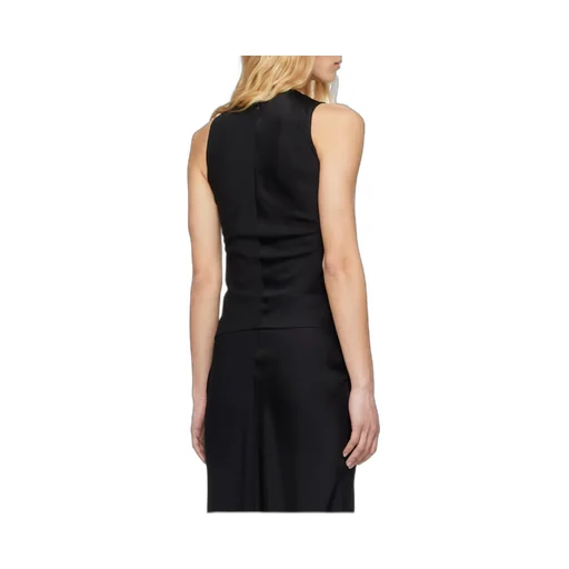 Ami Paris Crewneck Sleeveless Top