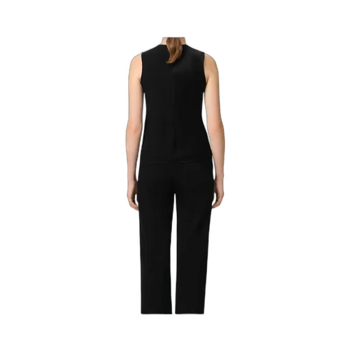 Ami Paris Crewneck Sleeveless Top