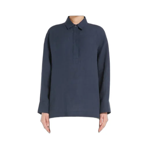 's Max Mara Varese Button Detailed Long-Sleeved Top