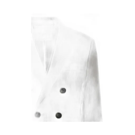 Ami Paris Double-Breasted Split Blazer
