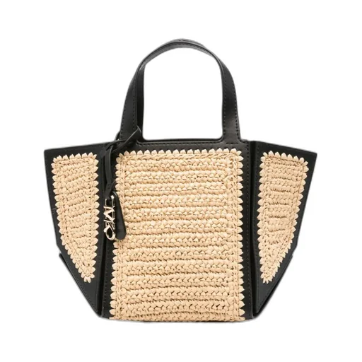 Michael Kors Jordi Small Hand-Crocheted Tote Bag